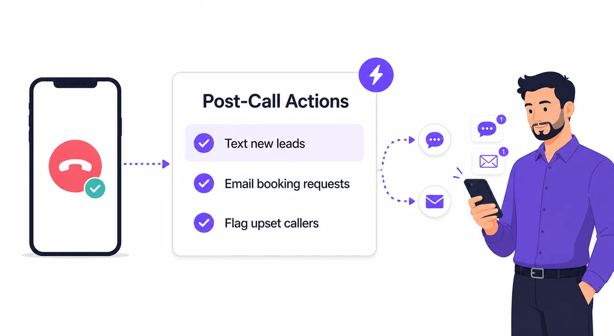 Post-Call Actions