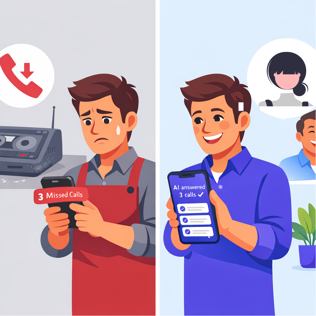 AI Voicemail Alternative - Never miss a call with intelligent call answering